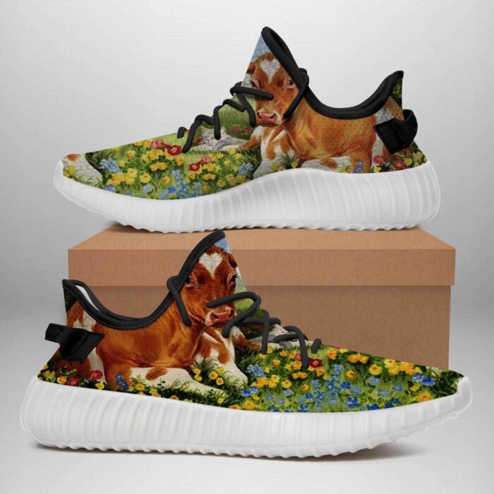 Cow Yeezy Boost Shoes Sport Sneakers Yeezy Shoes