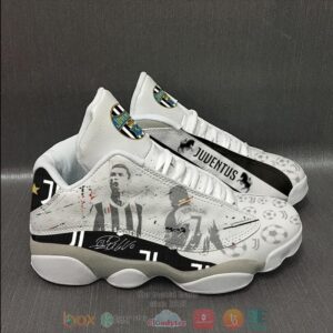 Cristiano Ronaldo Football Cr7 Juventus White Air Jordan 13 Shoes