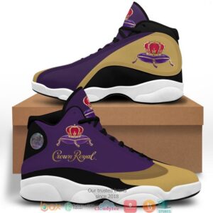 Crown Royal Air Jordan 13 Sneaker Shoes