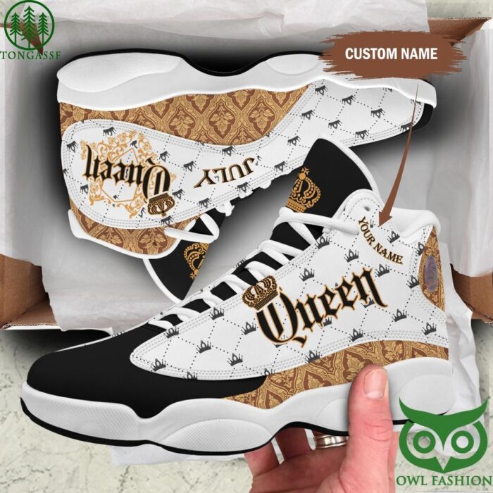 Custom July Queen Jordan 13 Shoes 33