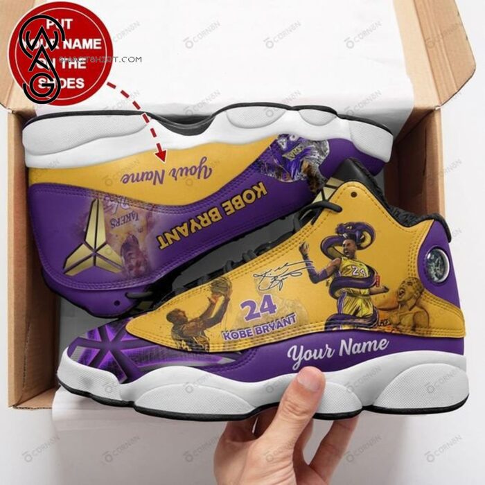 Custom Kobe Bryant Hall Of Fame Air Jordan 13 Shoes