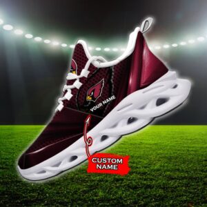 Custom Name Arizona Cardinals Personalized Max Soul Shoes