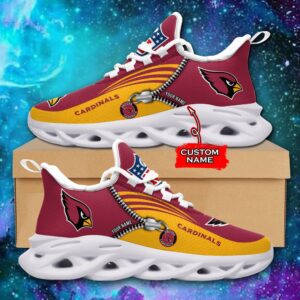 Custom Name Arizona Cardinals Personalized Max Soul Shoes 75