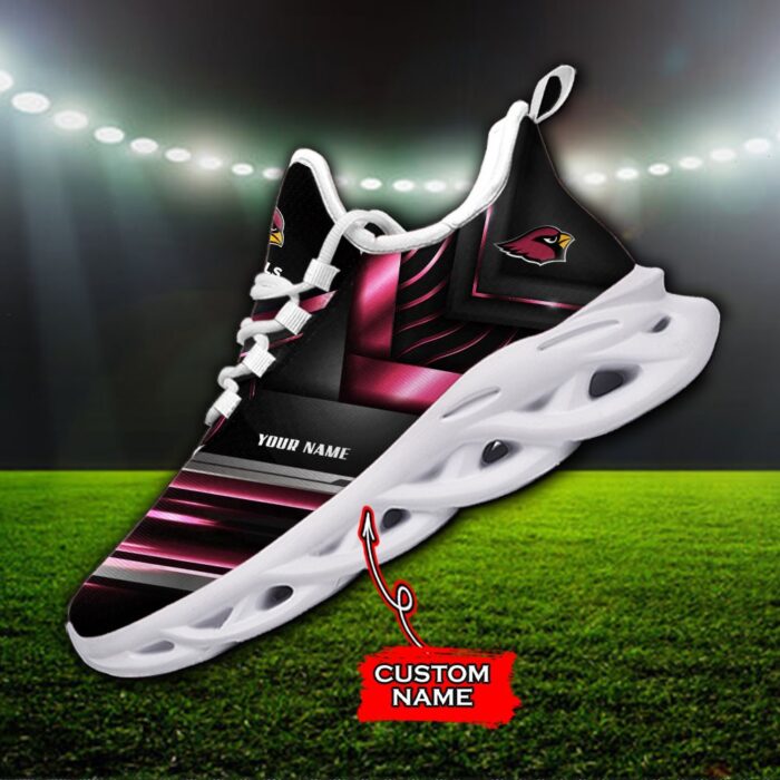 Custom Name Arizona Cardinals Personalized Max Soul Shoes 86