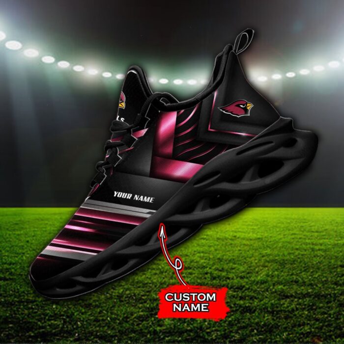 Custom Name Arizona Cardinals Personalized Max Soul Shoes 86