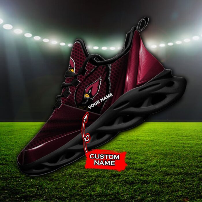 Custom Name Arizona Cardinals Personalized Max Soul Shoes 89