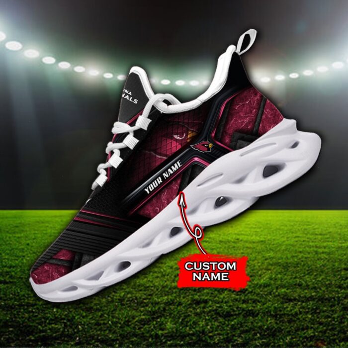 Custom Name Arizona Cardinals Personalized Max Soul Shoes 93