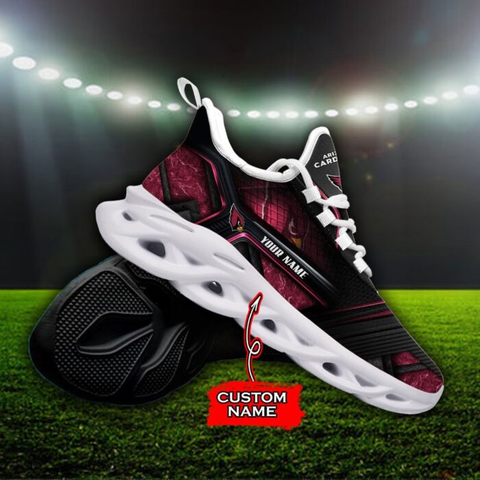 Custom Name Arizona Cardinals Personalized Max Soul Shoes 93