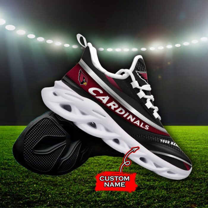 Custom Name Arizona Cardinals Personalized Max Soul Shoes 94