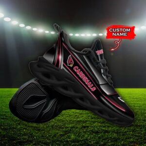 Custom Name Arizona Cardinals Personalized Max Soul Shoes 95