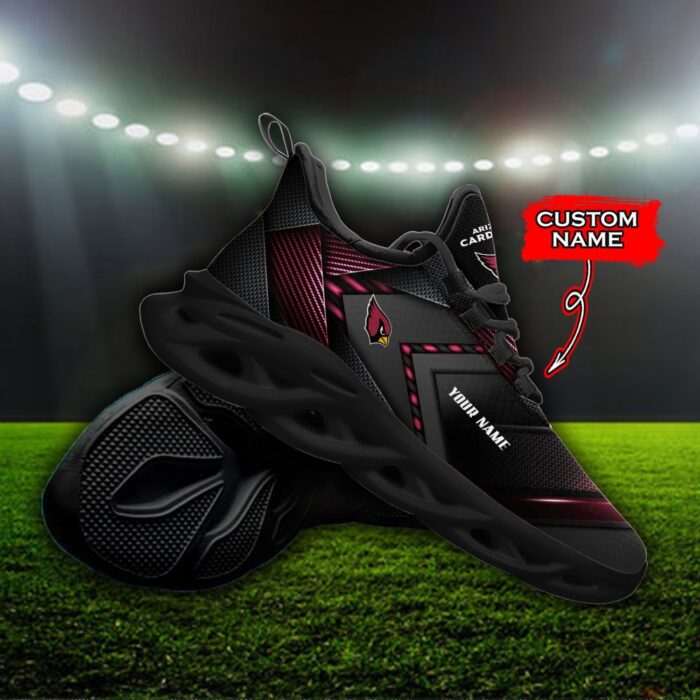 Custom Name Arizona Cardinals Personalized Max Soul Shoes Fan Gift