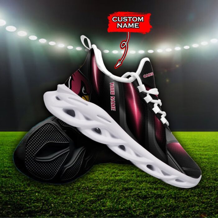 Custom Name Arizona Cardinals Personalized Max Soul Shoes Ver 1