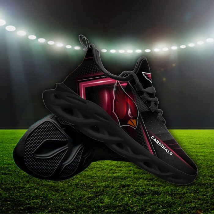 Custom Name Arizona Cardinals Personalized Max Soul Shoes Ver 2