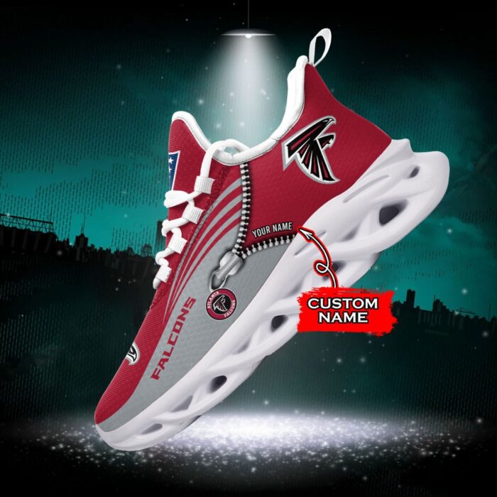 Custom Name Atlanta Falcons Personalized Max Soul Shoes 75