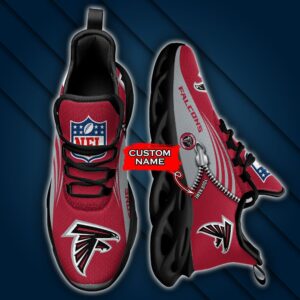 Custom Name Atlanta Falcons Personalized Max Soul Shoes 75