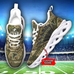 Custom Name Atlanta Falcons Personalized Max Soul Shoes 79