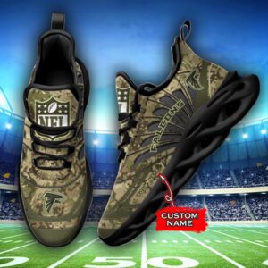 Custom Name Atlanta Falcons Personalized Max Soul Shoes 79