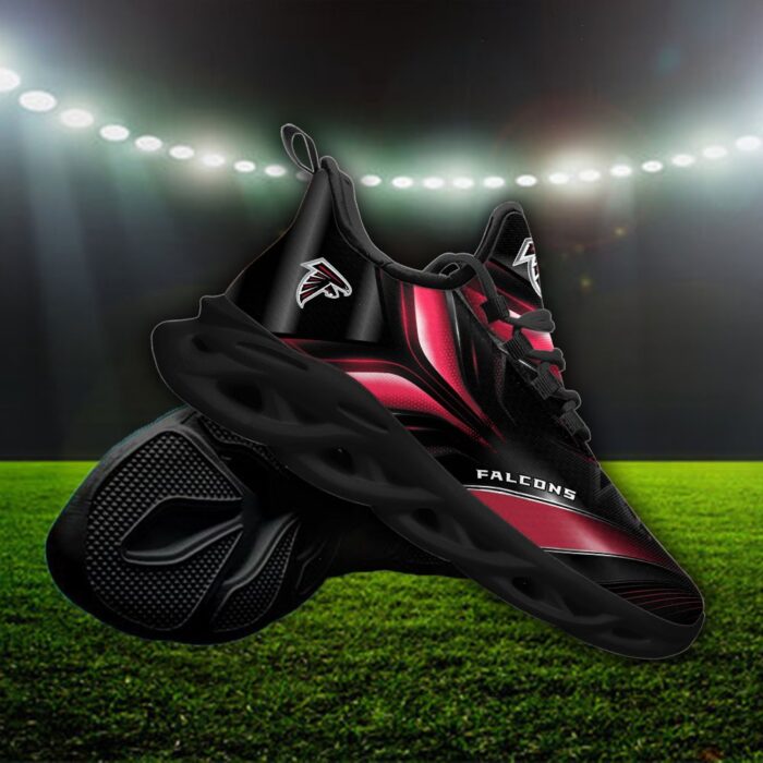 Custom Name Atlanta Falcons Personalized Max Soul Shoes 84