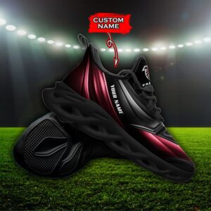 Custom Name Atlanta Falcons Personalized Max Soul Shoes 85