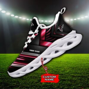 Custom Name Atlanta Falcons Personalized Max Soul Shoes 86