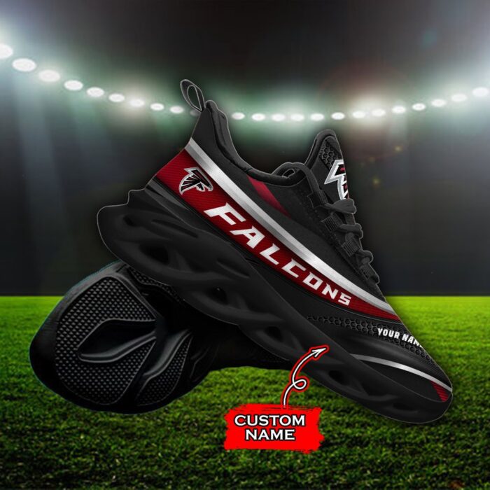 Custom Name Atlanta Falcons Personalized Max Soul Shoes 94