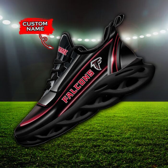 Custom Name Atlanta Falcons Personalized Max Soul Shoes 95