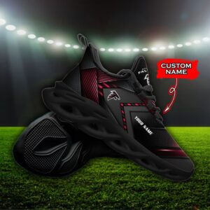 Custom Name Atlanta Falcons Personalized Max Soul Shoes Fan Gift