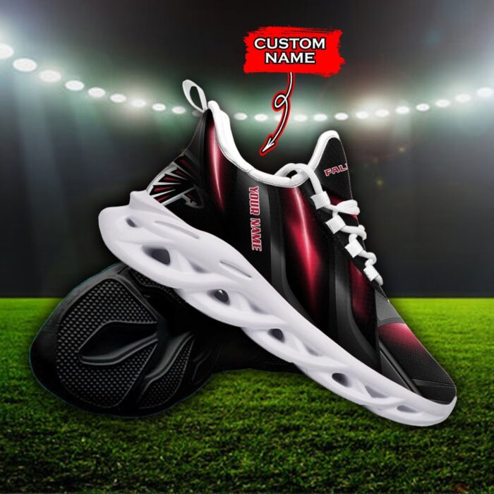 Custom Name Atlanta Falcons Personalized Max Soul Shoes Ver 1