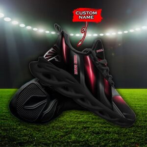 Custom Name Atlanta Falcons Personalized Max Soul Shoes Ver 1