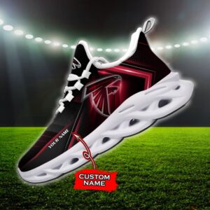 Custom Name Atlanta Falcons Personalized Max Soul Shoes Ver 2