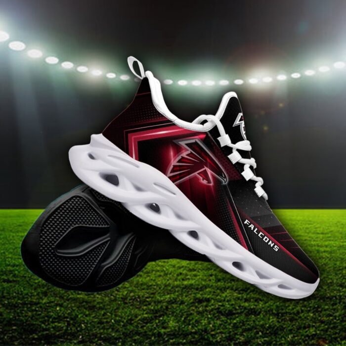 Custom Name Atlanta Falcons Personalized Max Soul Shoes Ver 2