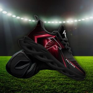 Custom Name Atlanta Falcons Personalized Max Soul Shoes Ver 2