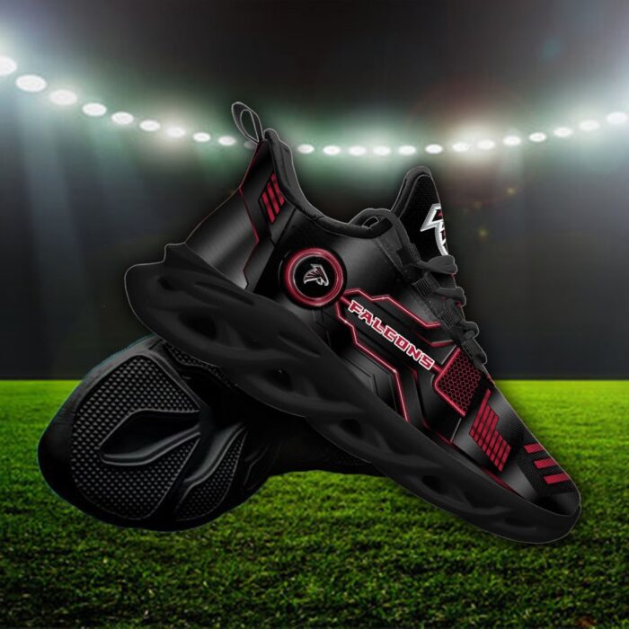 Custom Name Atlanta Falcons Personalized Max Soul Shoes for Fan