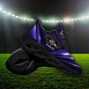 Custom Name Baltimore Ravens Personalized Max Soul Shoes