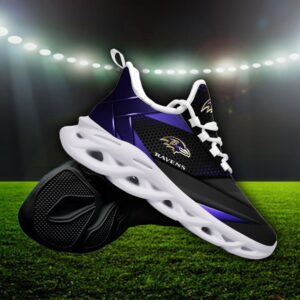 Custom Name Baltimore Ravens Personalized Max Soul Shoes 87