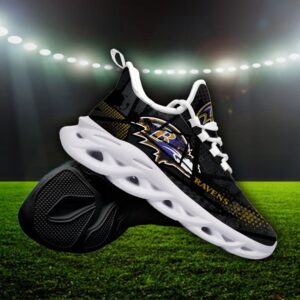 Custom Name Baltimore Ravens Personalized Max Soul Shoes 92