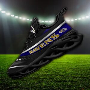 Custom Name Baltimore Ravens Personalized Max Soul Shoes 94