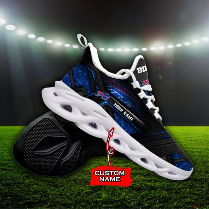 Custom Name Buffalo Bills Personalized Max Soul Shoes 93