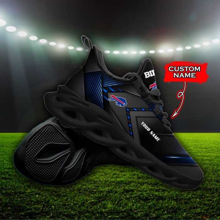 Custom Name Buffalo Bills Personalized Max Soul Shoes Fan Gift