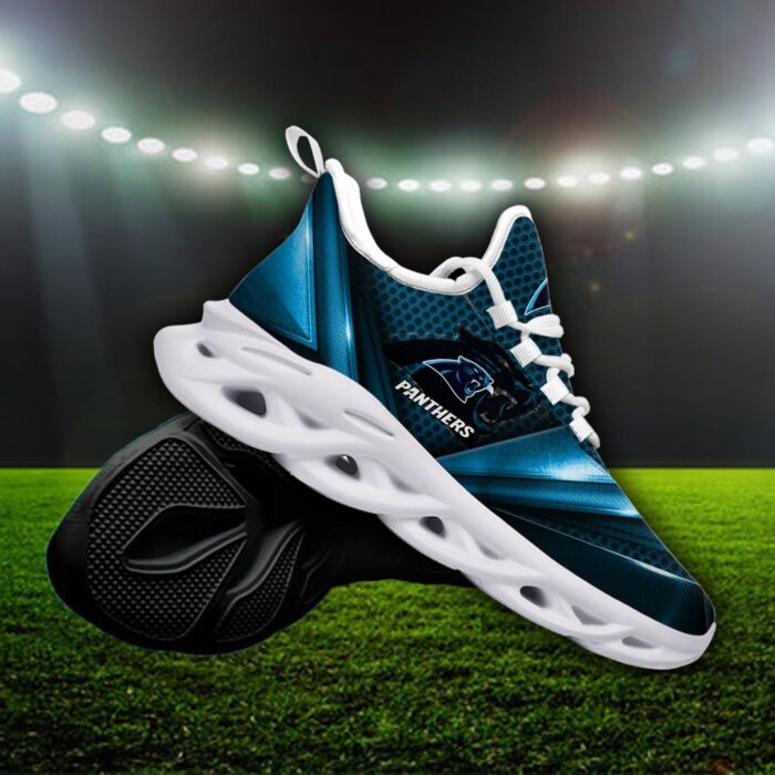 Custom Name Carolina Panthers Personalized Max Soul Shoes