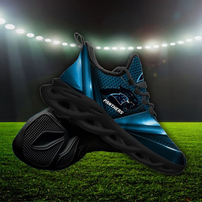 Custom Name Carolina Panthers Personalized Max Soul Shoes