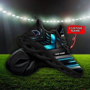 Custom Name Carolina Panthers Personalized Max Soul Shoes 86