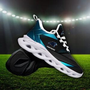 Custom Name Carolina Panthers Personalized Max Soul Shoes 87