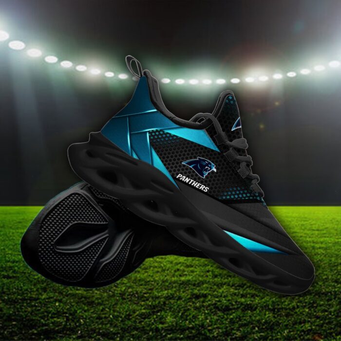 Custom Name Carolina Panthers Personalized Max Soul Shoes 87