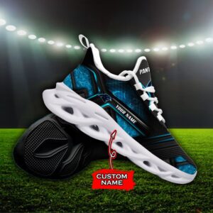 Custom Name Carolina Panthers Personalized Max Soul Shoes 93