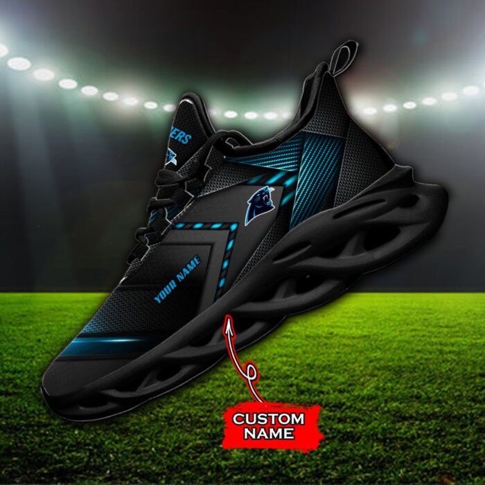 Custom Name Carolina Panthers Personalized Max Soul Shoes Fan Gift