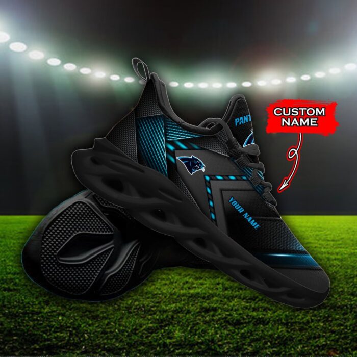 Custom Name Carolina Panthers Personalized Max Soul Shoes Fan Gift