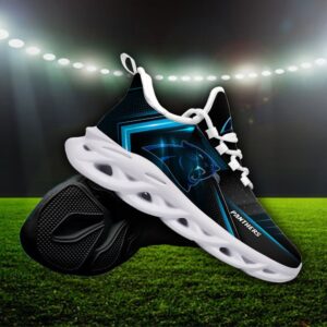 Custom Name Carolina Panthers Personalized Max Soul Shoes Ver 2