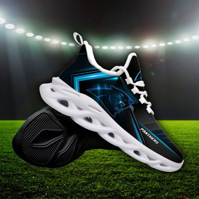 Custom Name Carolina Panthers Personalized Max Soul Shoes Ver 2