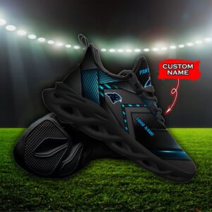 Custom Name Carolina Panthers Personalized Max Soul Shoes Ver 3